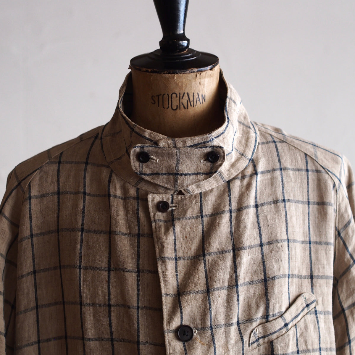 NORA SHORT JACKET~japan old linen fabric~
