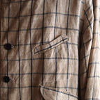 NORA SHORT JACKET~japan old linen fabric~