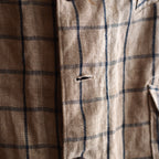 NORA SHORT JACKET~japan old linen fabric~