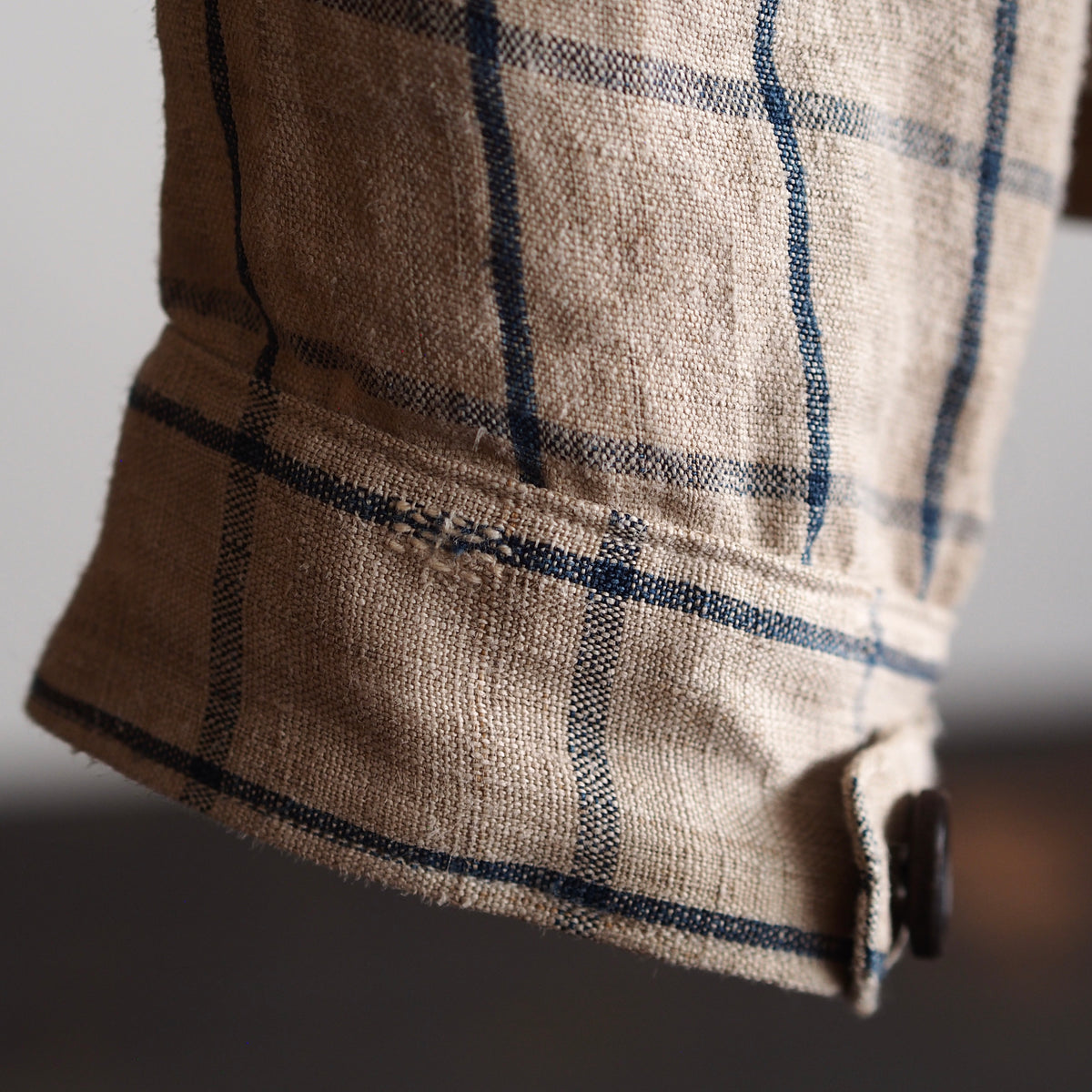 NORA SHORT JACKET~japan old linen fabric~