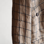 NORA SHORT JACKET~japan old linen fabric~