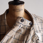 NORA SHORT JACKET~japan old linen fabric~
