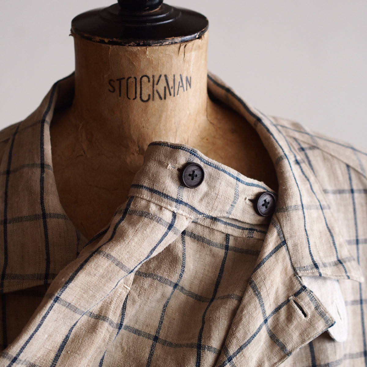 NORA SHORT JACKET~japan old linen fabric~