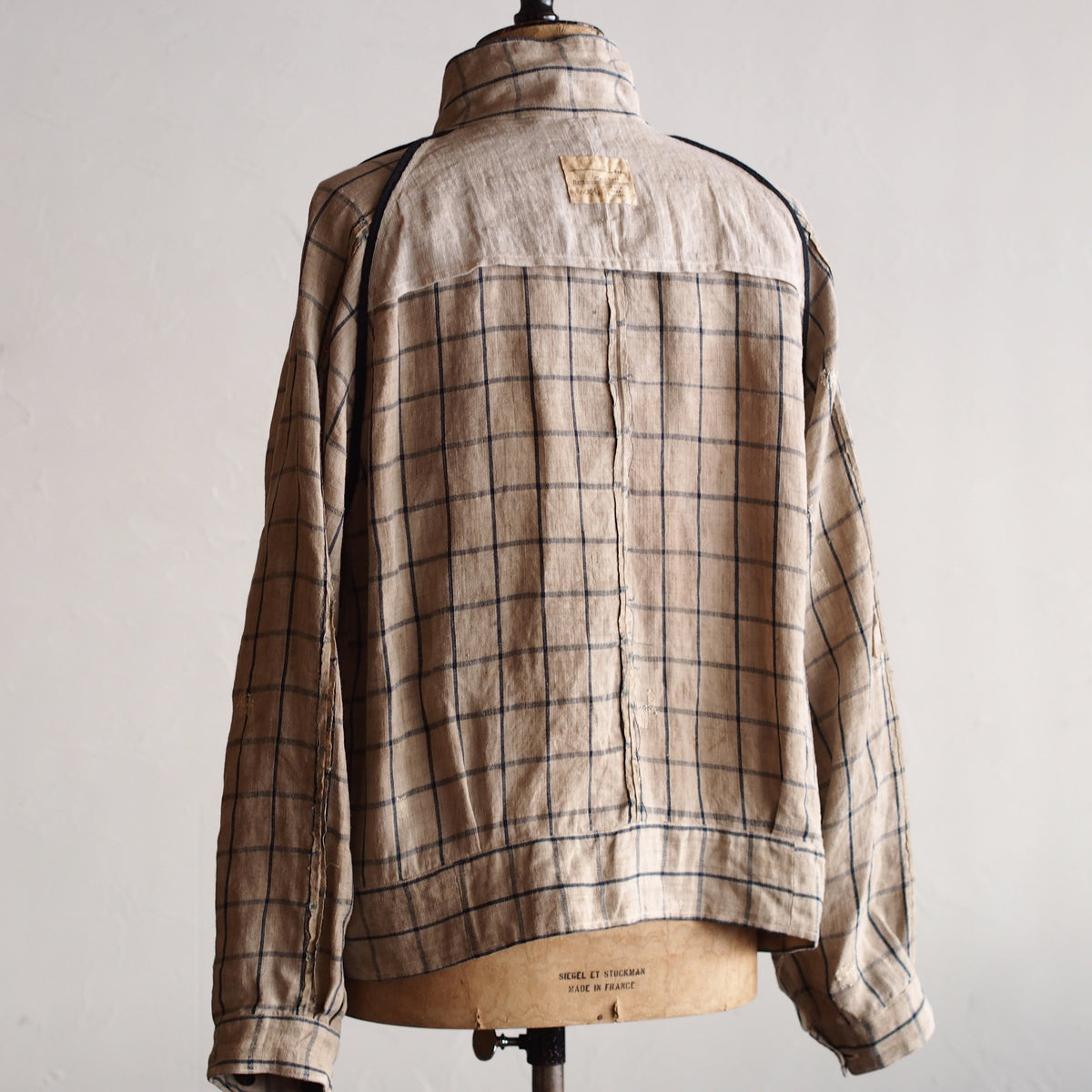 NORA SHORT JACKET~japan old linen fabric~