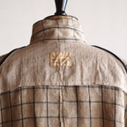 NORA SHORT JACKET~japan old linen fabric~
