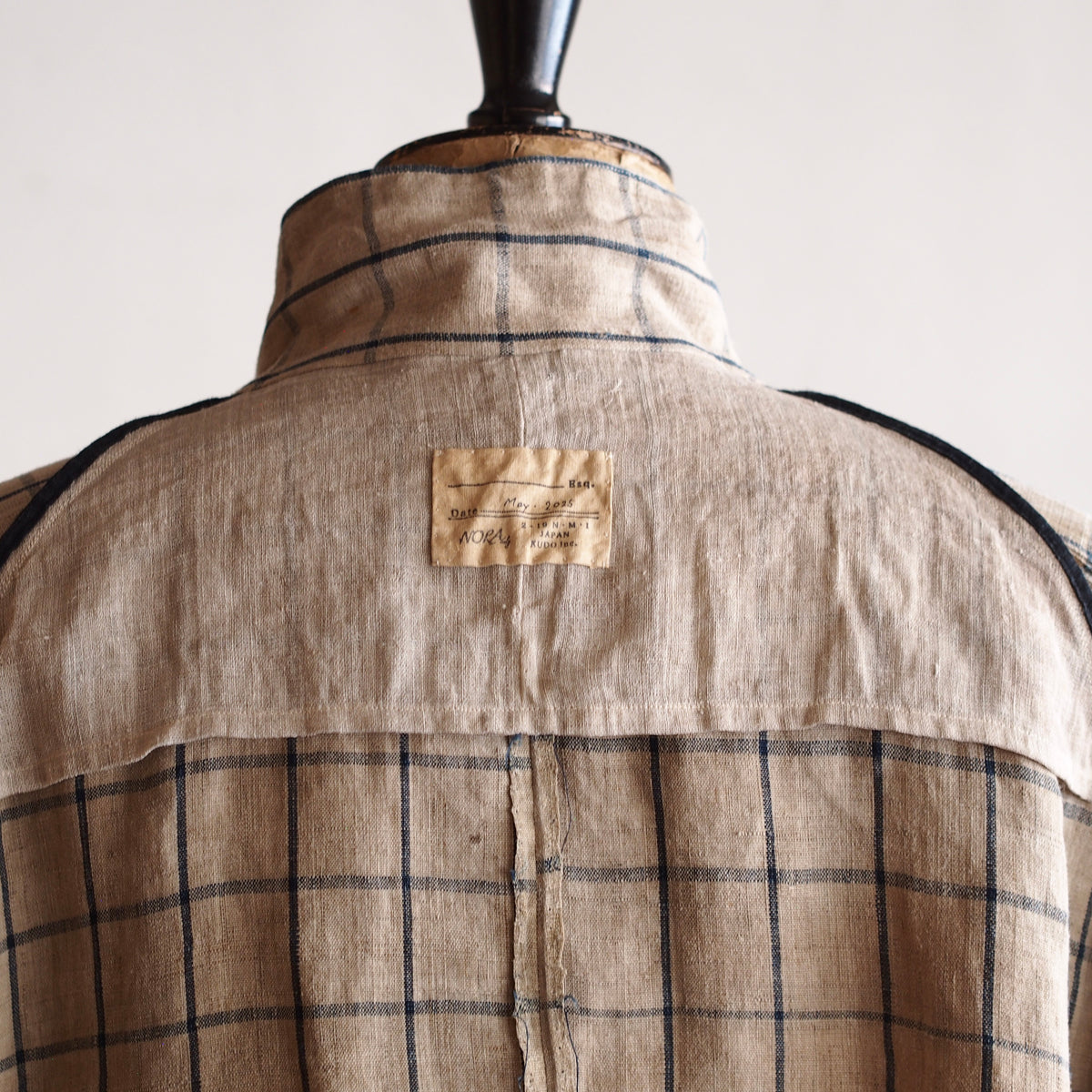 NORA SHORT JACKET~japan old linen fabric~