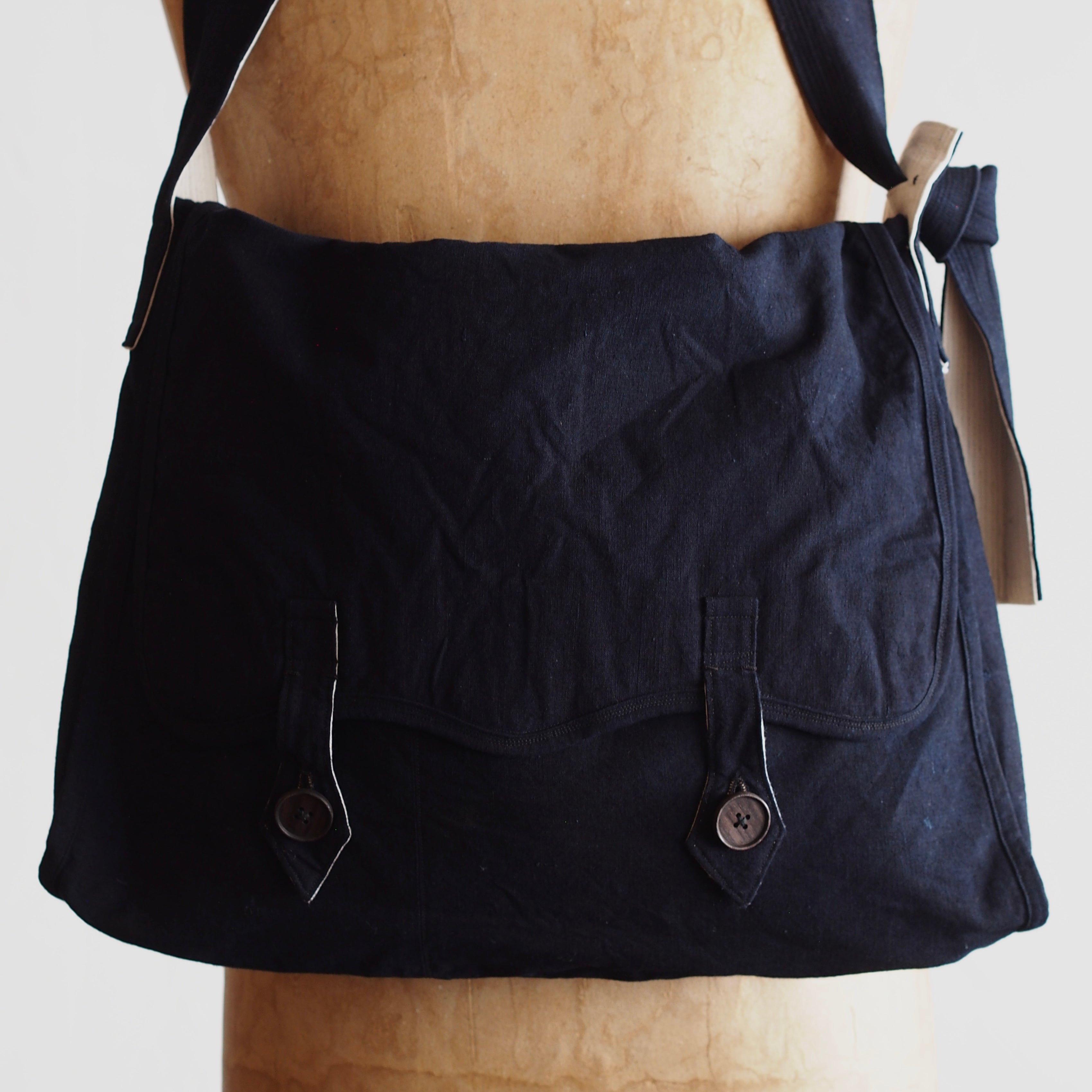 NORA BAG~type postman~japan old cotton fabric~⓶