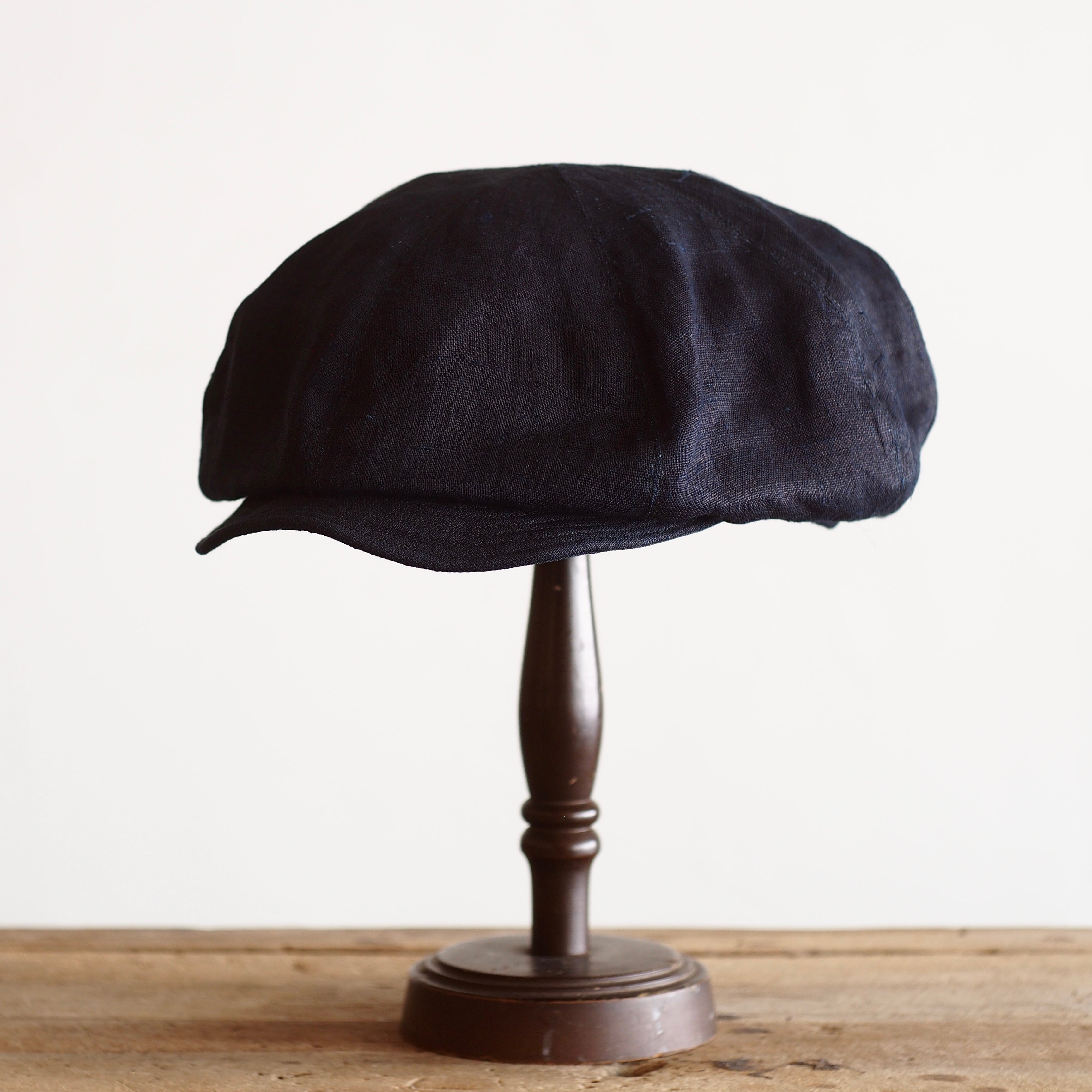 NORA CAP ~type newsboy~61 japan old indigo ramie