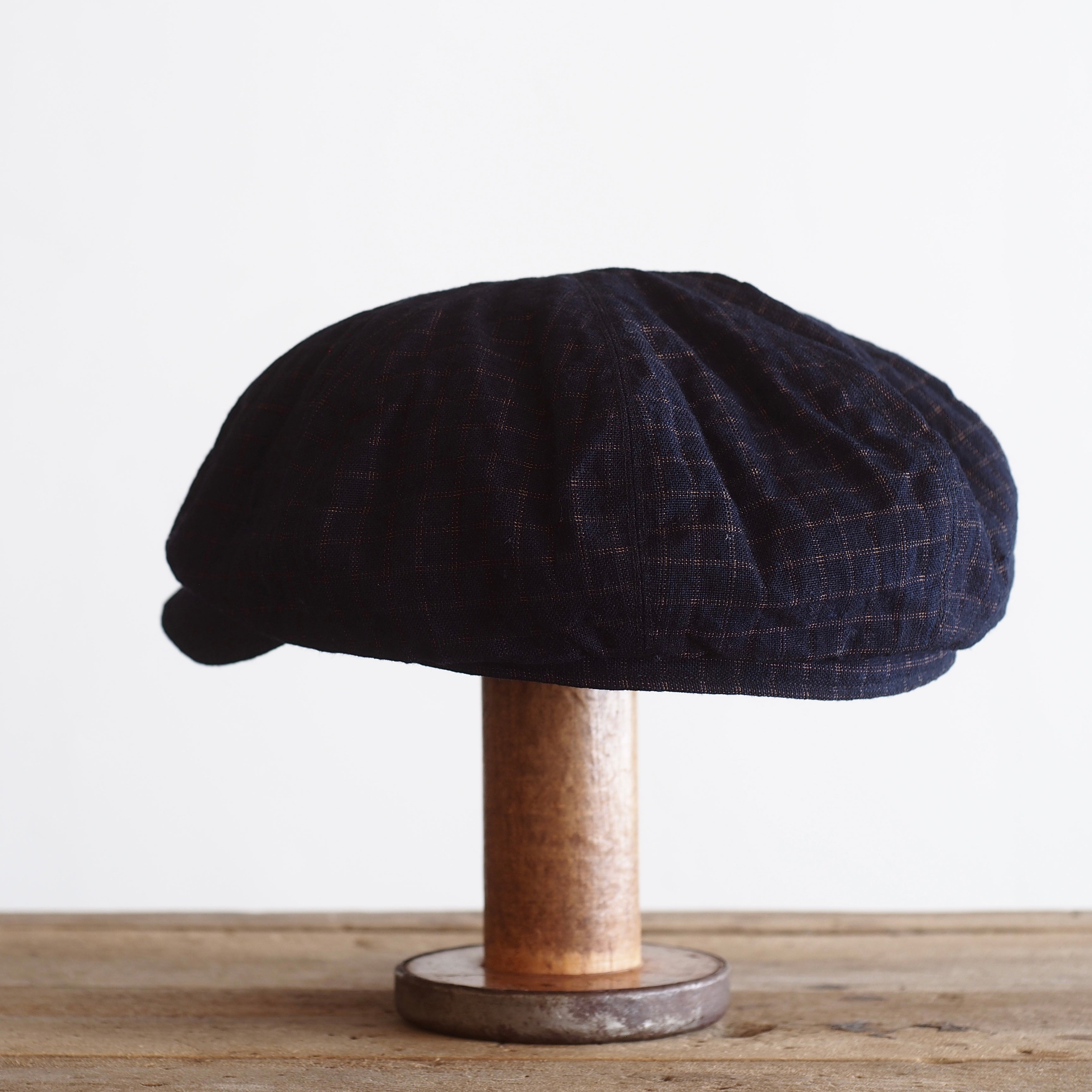 NORA CAP ~type newsboy~60japan old cotton/silk