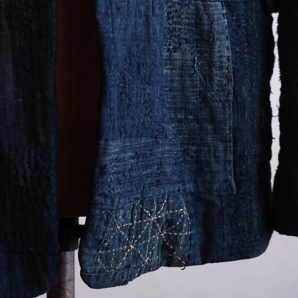 NORA JACKET~ old indigo boro fabric~