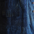 NORA JACKET~ old indigo boro fabric~
