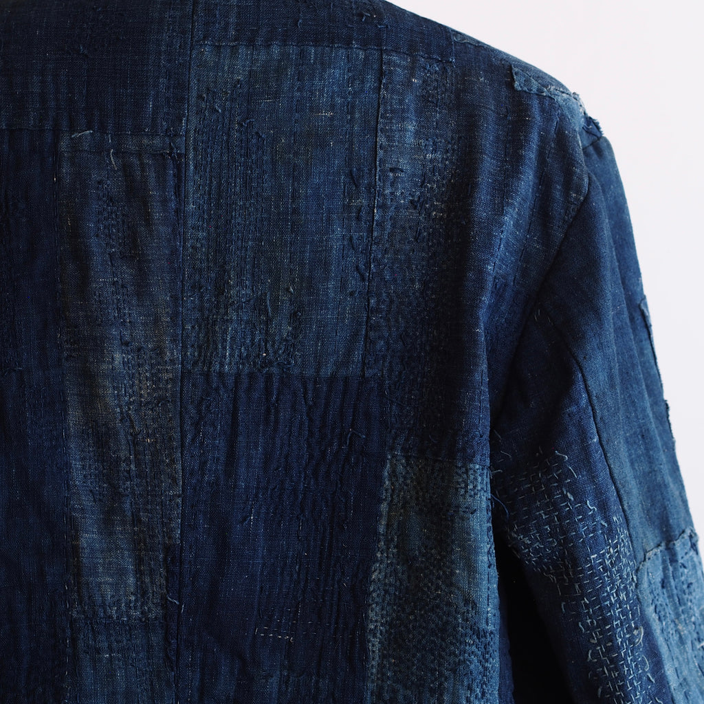 NORA JACKET~ old indigo boro fabric~