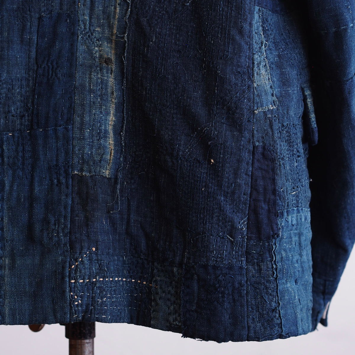 NORA JACKET~ old indigo boro fabric~