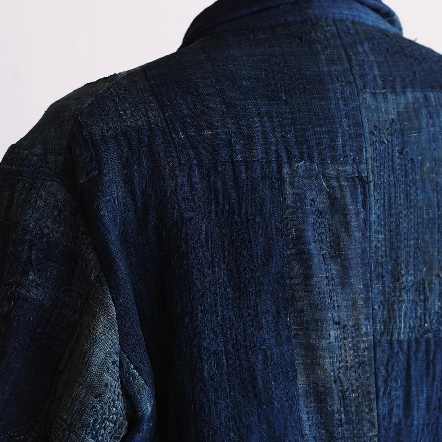 NORA JACKET~ old indigo boro fabric~