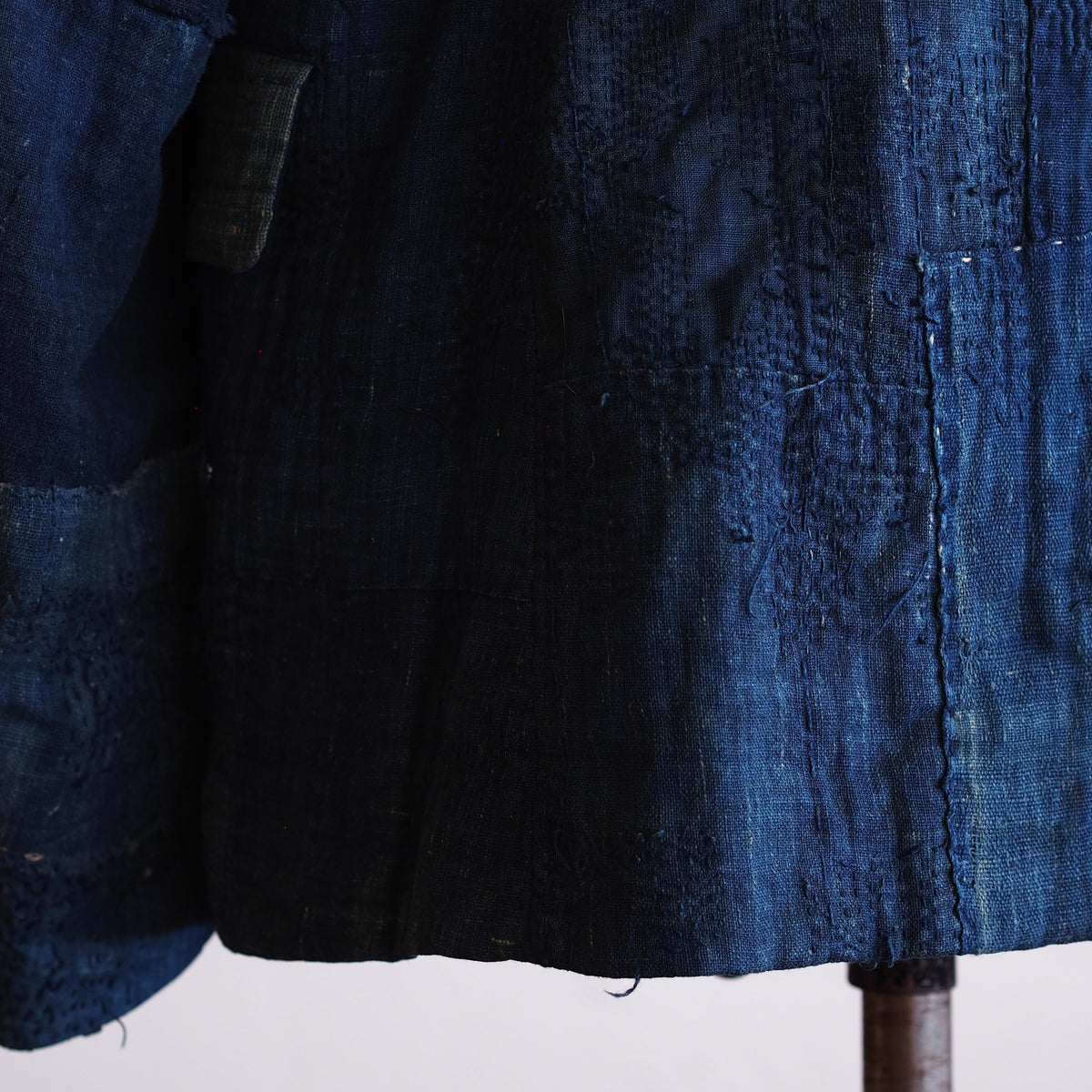 NORA JACKET~ old indigo boro fabric~