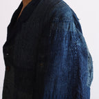 NORA JACKET~ old indigo boro fabric~