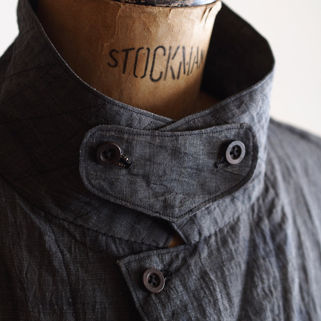 NORA SHORT SHIRT JACKET~japan old ramie fabric~