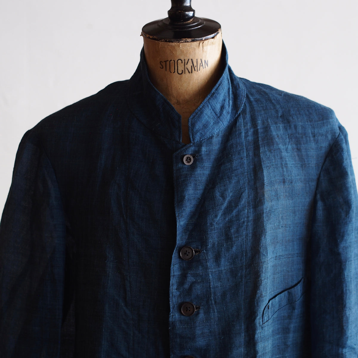 NORA JACKET~Japan old indigo ramie fabric~