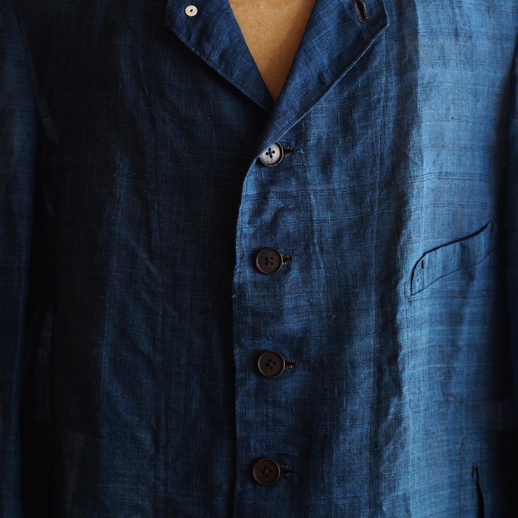 NORA JACKET~Japan old indigo ramie fabric~