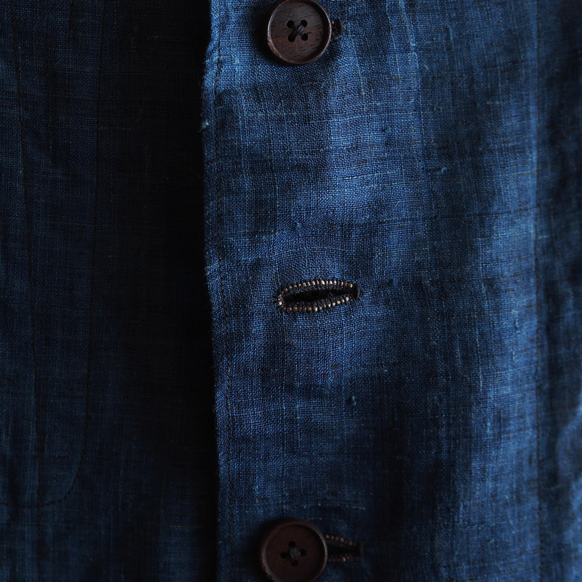 NORA JACKET~Japan old indigo ramie fabric~