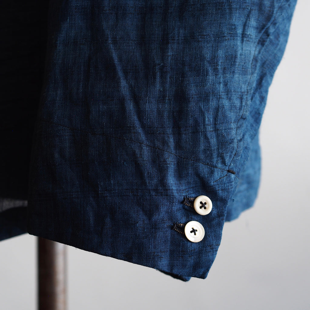 NORA JACKET~Japan old indigo ramie fabric~