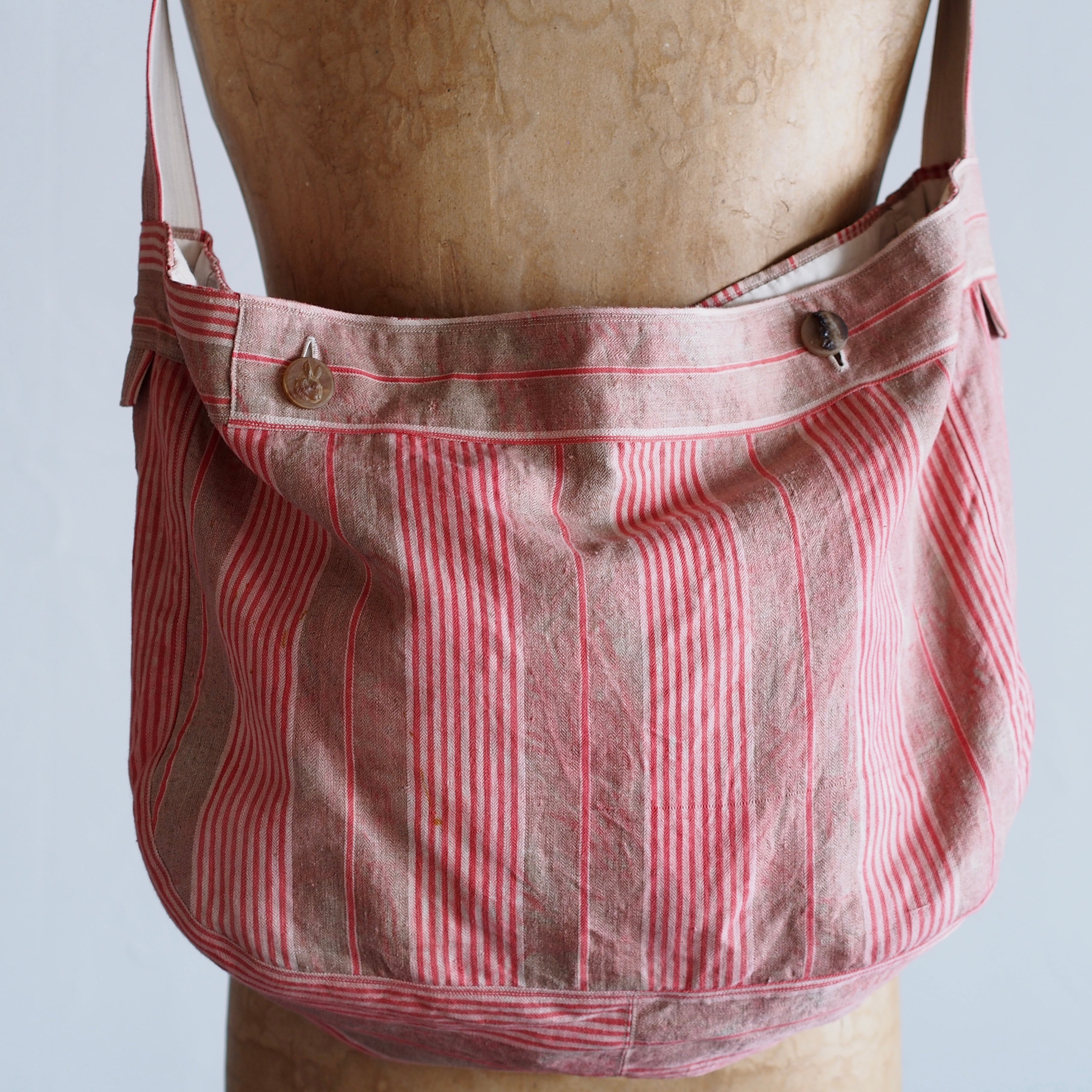 NORA BAG~type newspaper~french old fabric