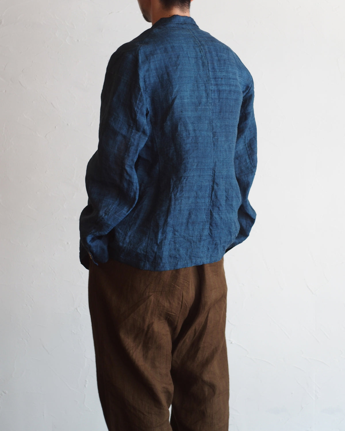 NORA JACKET~Japan old indigo ramie fabric~