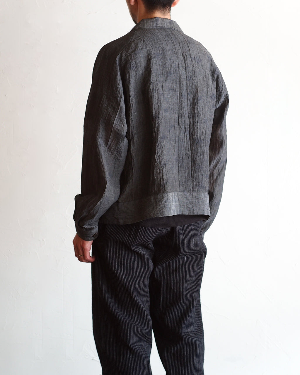 NORA SHORT SHIRT JACKET~japan old ramie fabric~