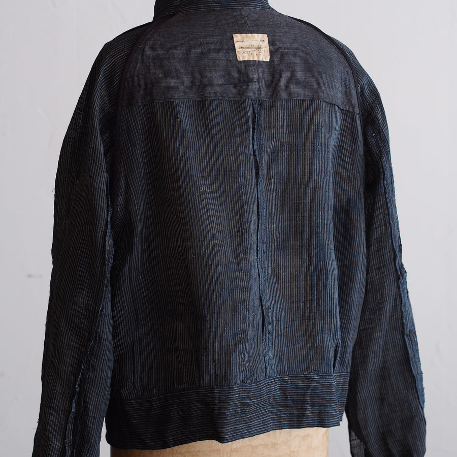 NORA SHORT JACKET~Japan old linen fabric~ ⓶