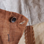 NORA WORK PANTS~japan old linen Kakisibu~