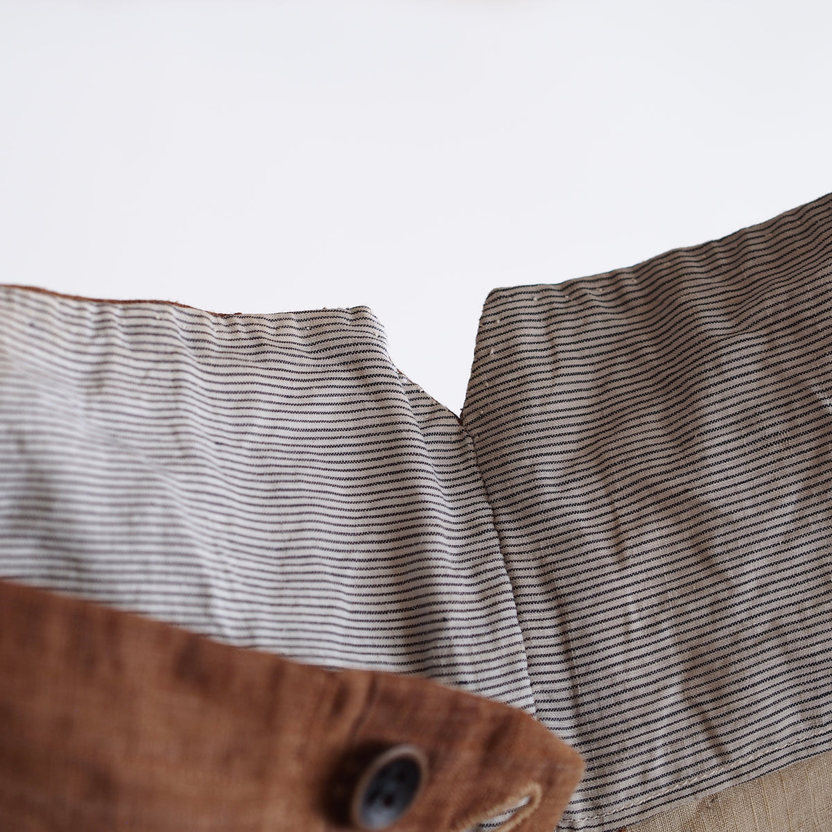 NORA WORK PANTS~japan old linen Kakisibu~