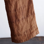 NORA WORK PANTS~japan old linen Kakisibu~