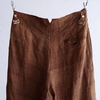 NORA WORK PANTS~japan old linen Kakisibu~
