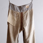 NORA WORK PANTS~japan old linen Kakisibu~