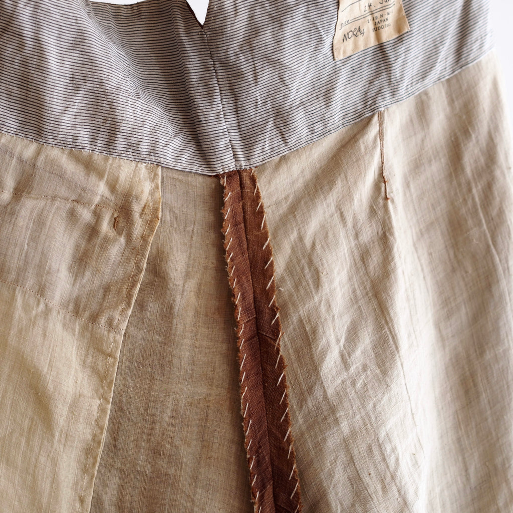 NORA WORK PANTS~japan old linen Kakisibu~