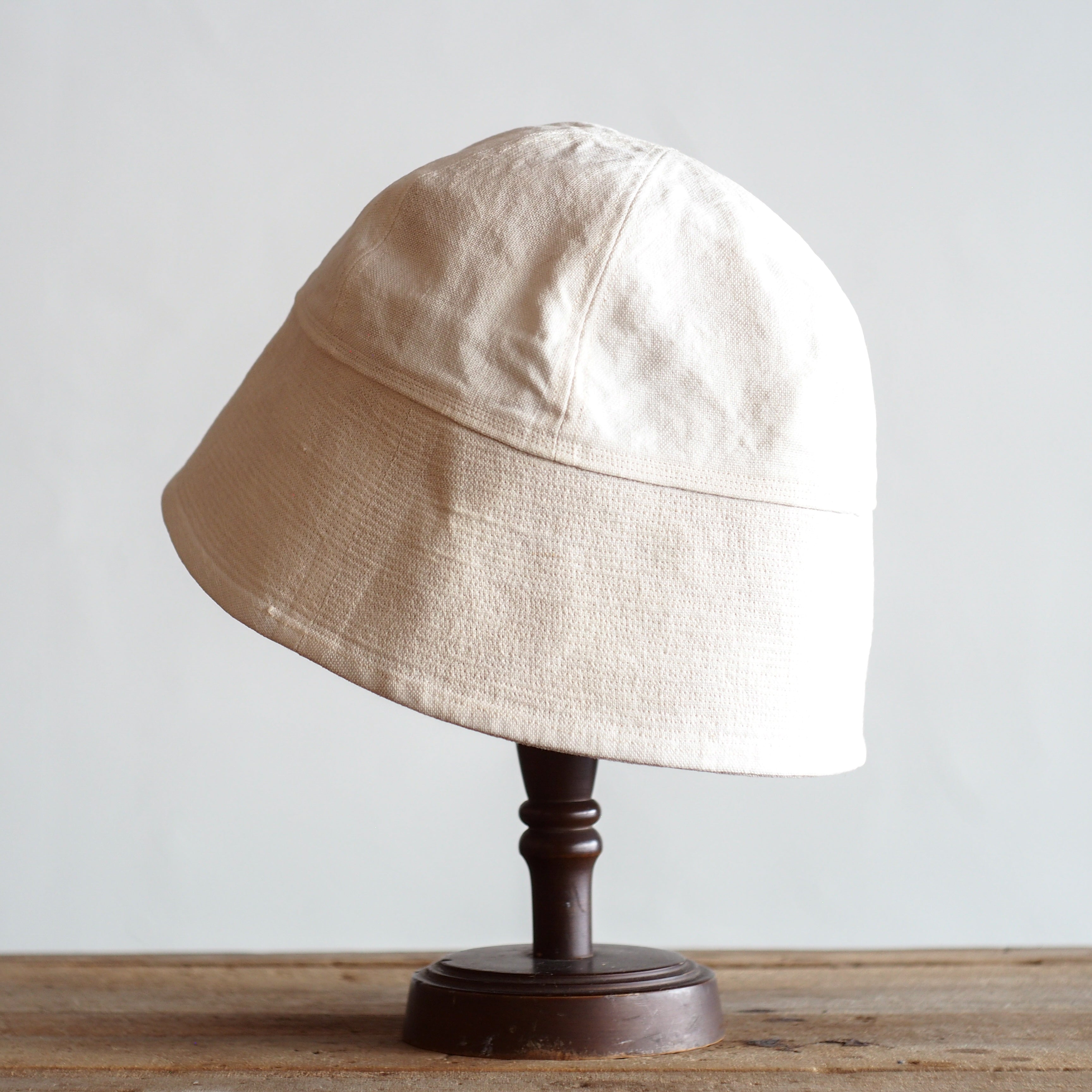 NORA HAT ~type sailor~japan old linen fabric⓷