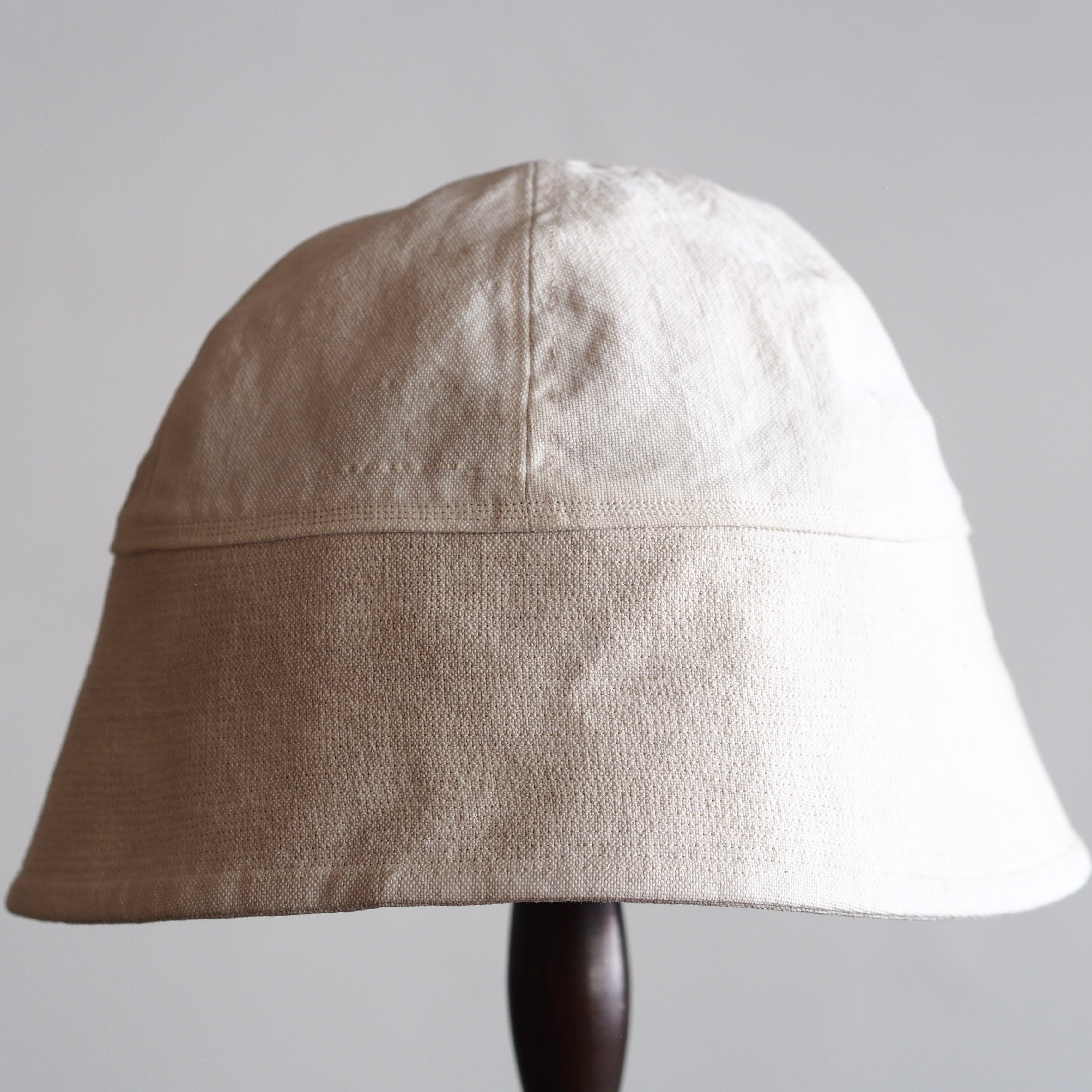 NORA HAT ~type sailor~japan old linen fabric⓷