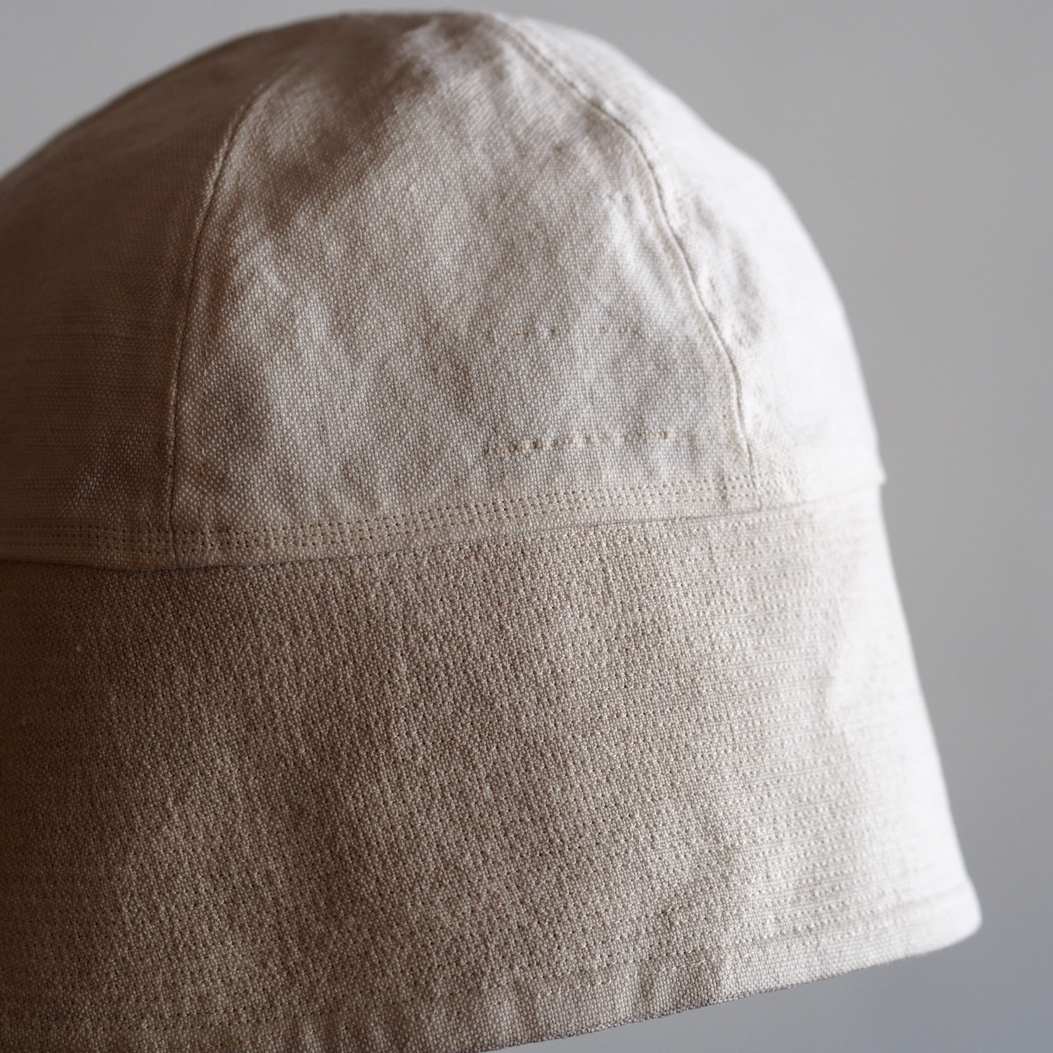 NORA HAT ~type sailor~japan old linen fabric⓷
