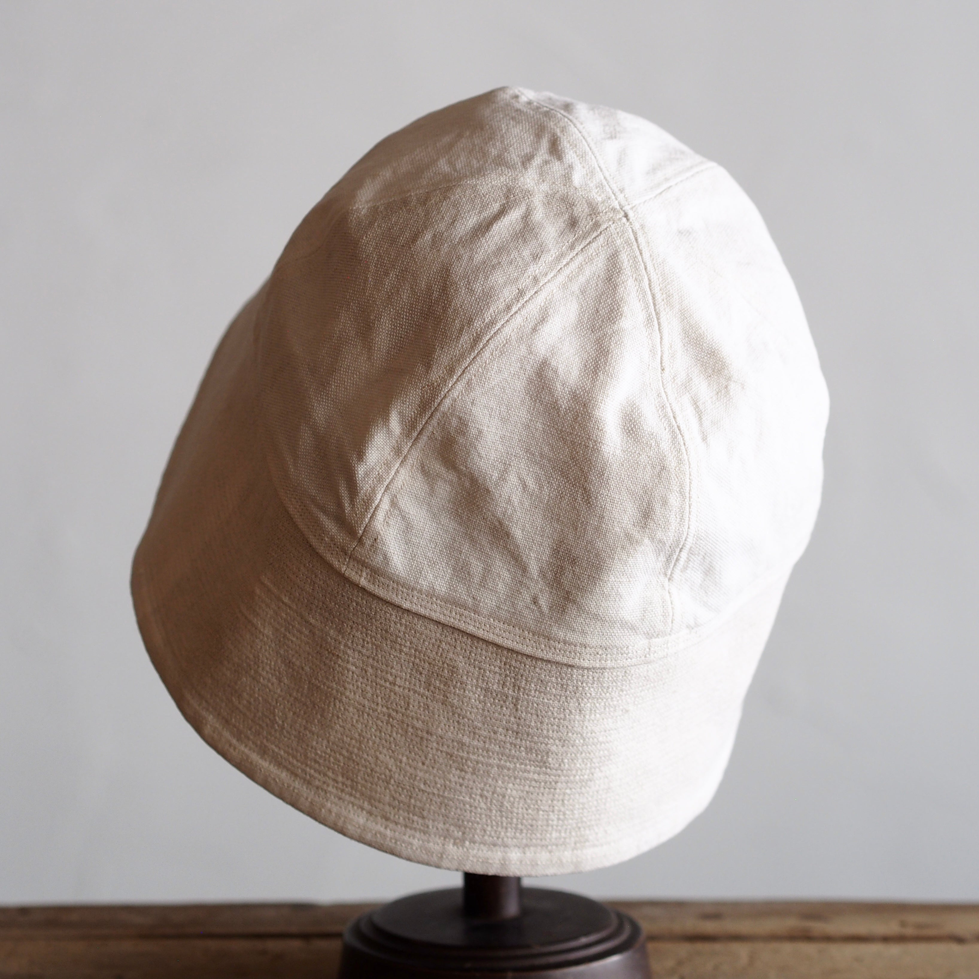 NORA HAT ~type sailor~japan old linen fabric⓷