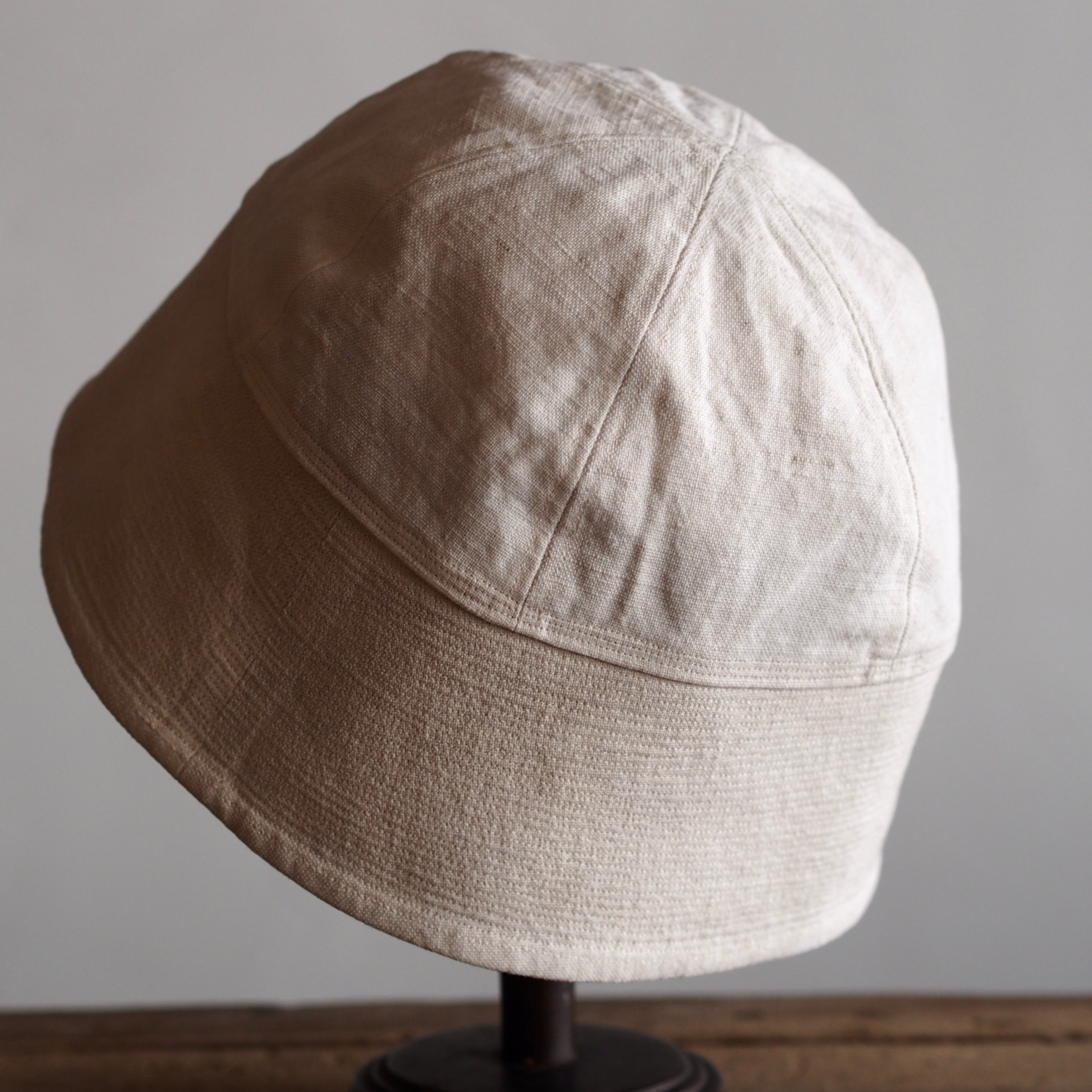 NORA HAT ~type sailor~japan old linen fabric⓵