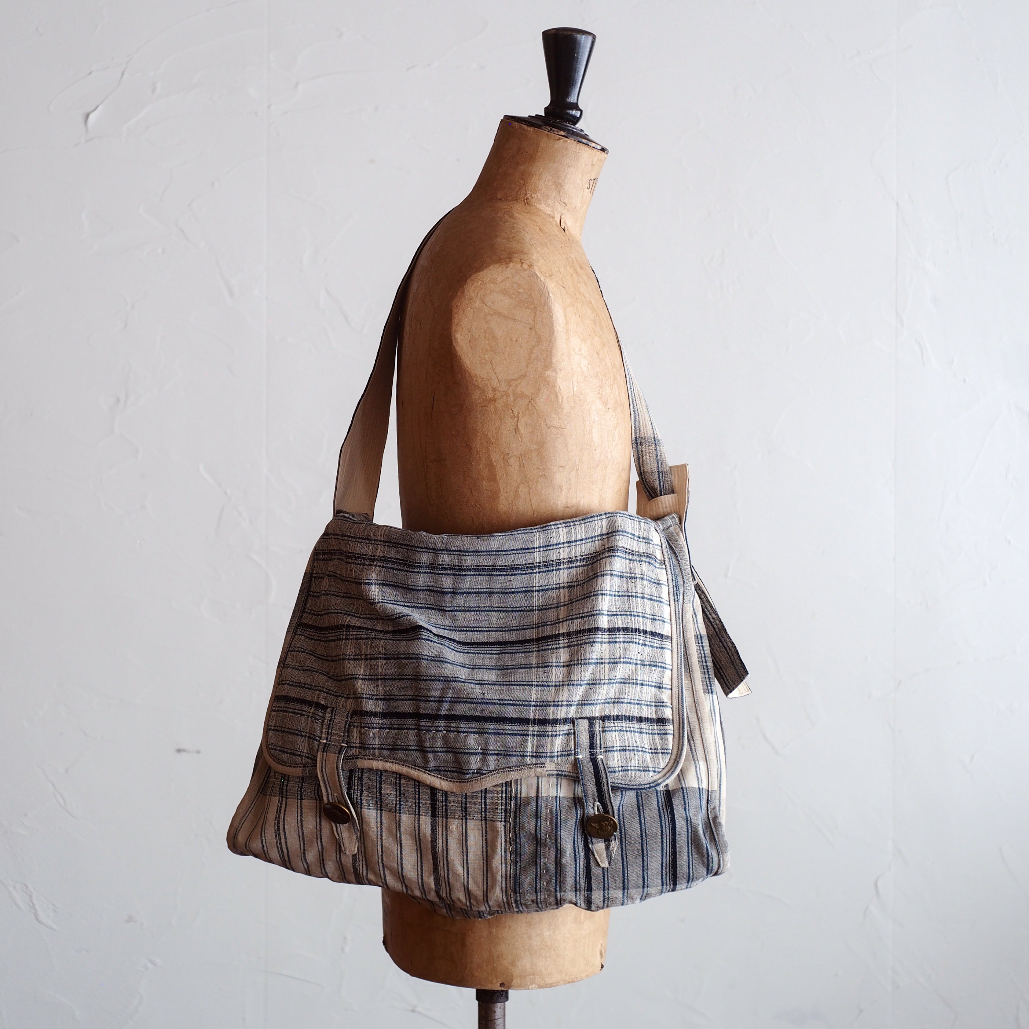 NORA BAG~type postman~japan old cotton fabric