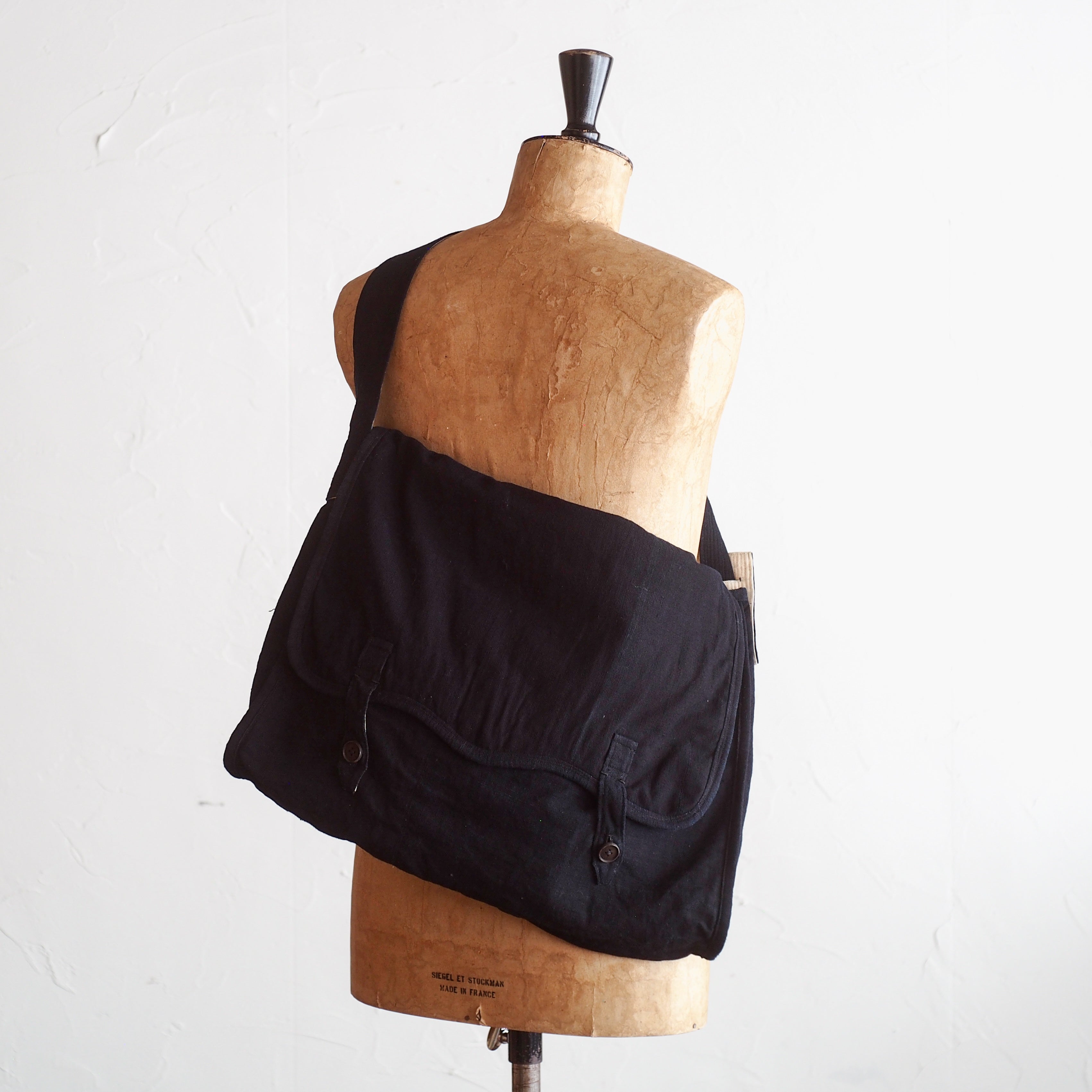 NORA BAG~type postman~japan old indigo cotton