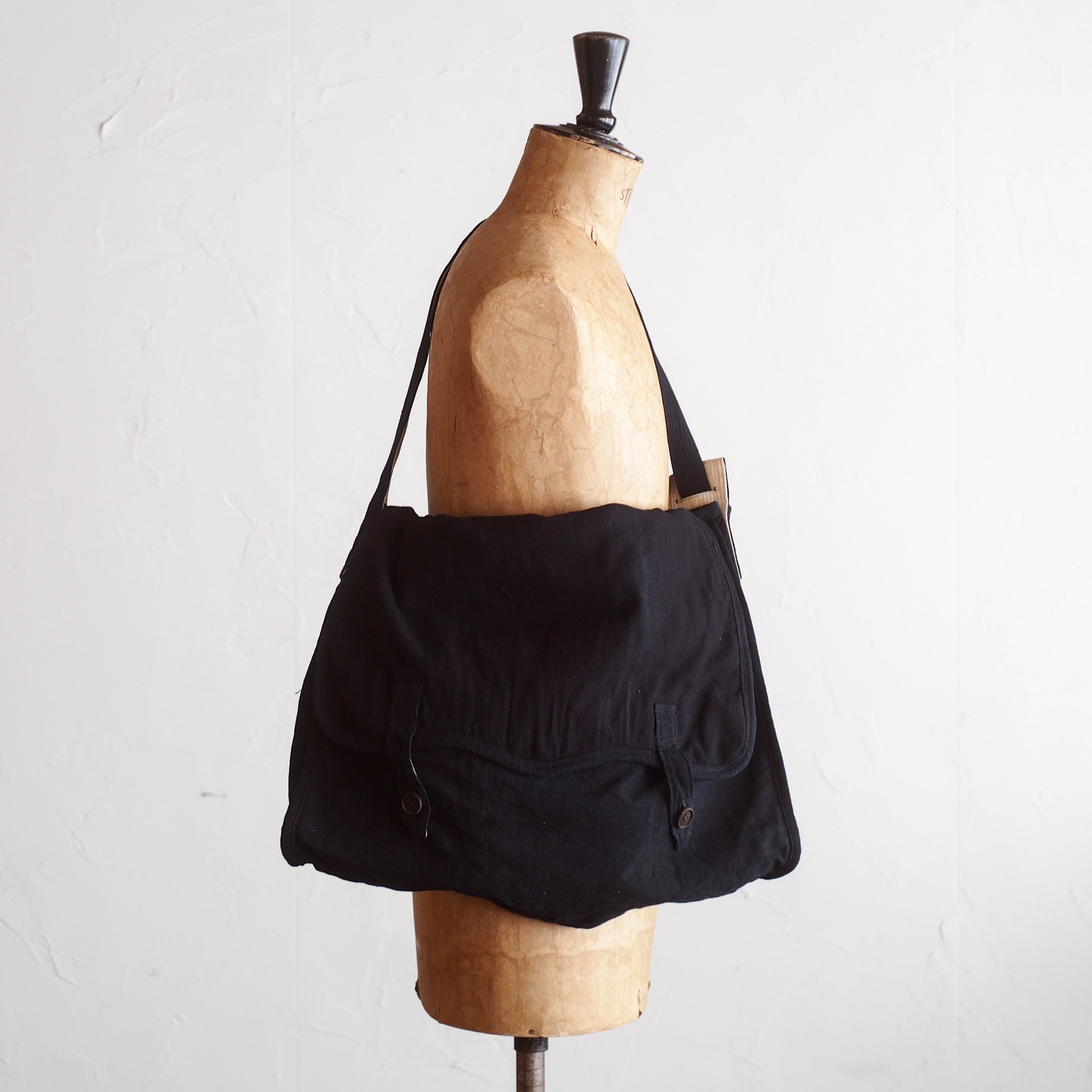 NORA BAG~type postman~japan old indigo cotton