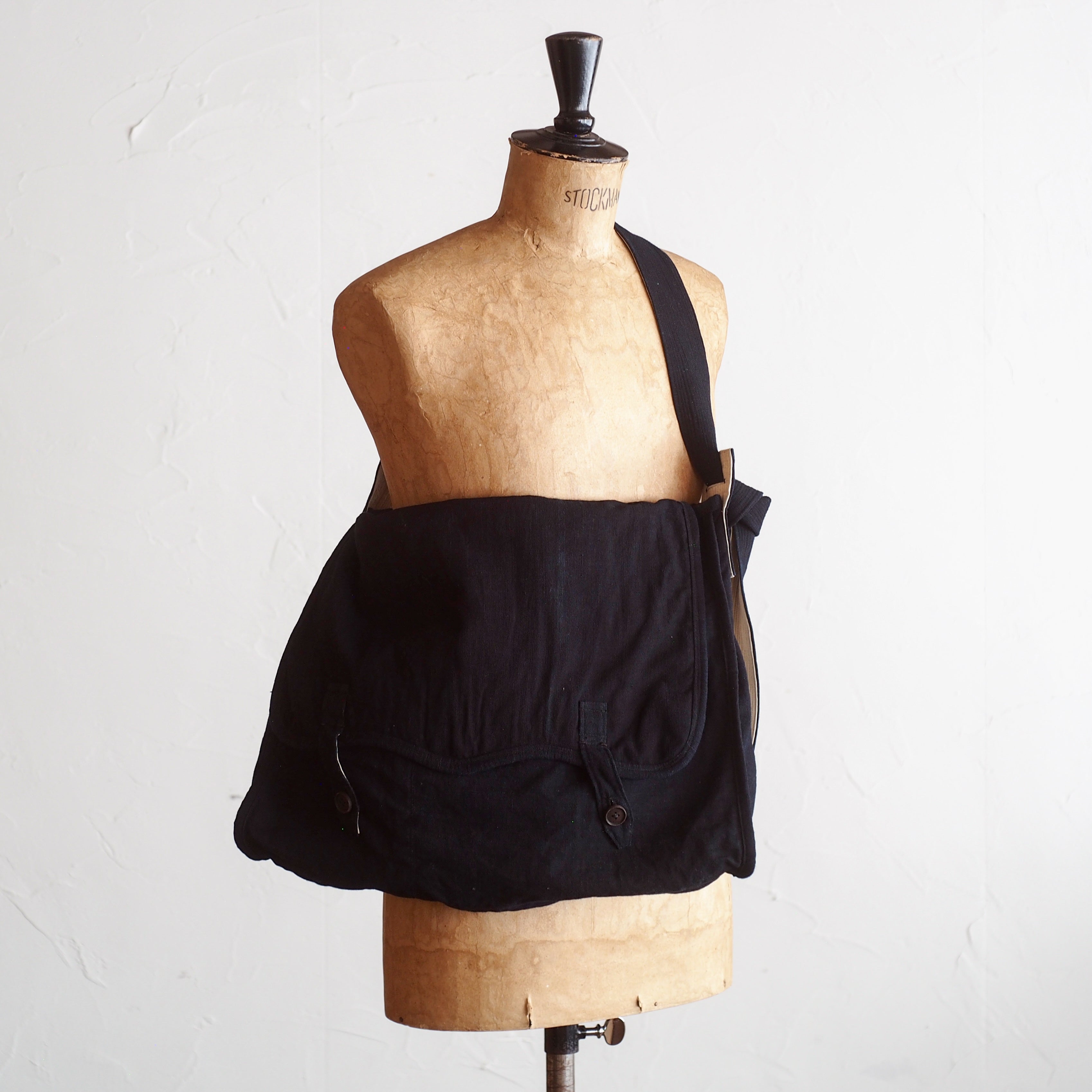 NORA BAG~type postman~japan old indigo cotton