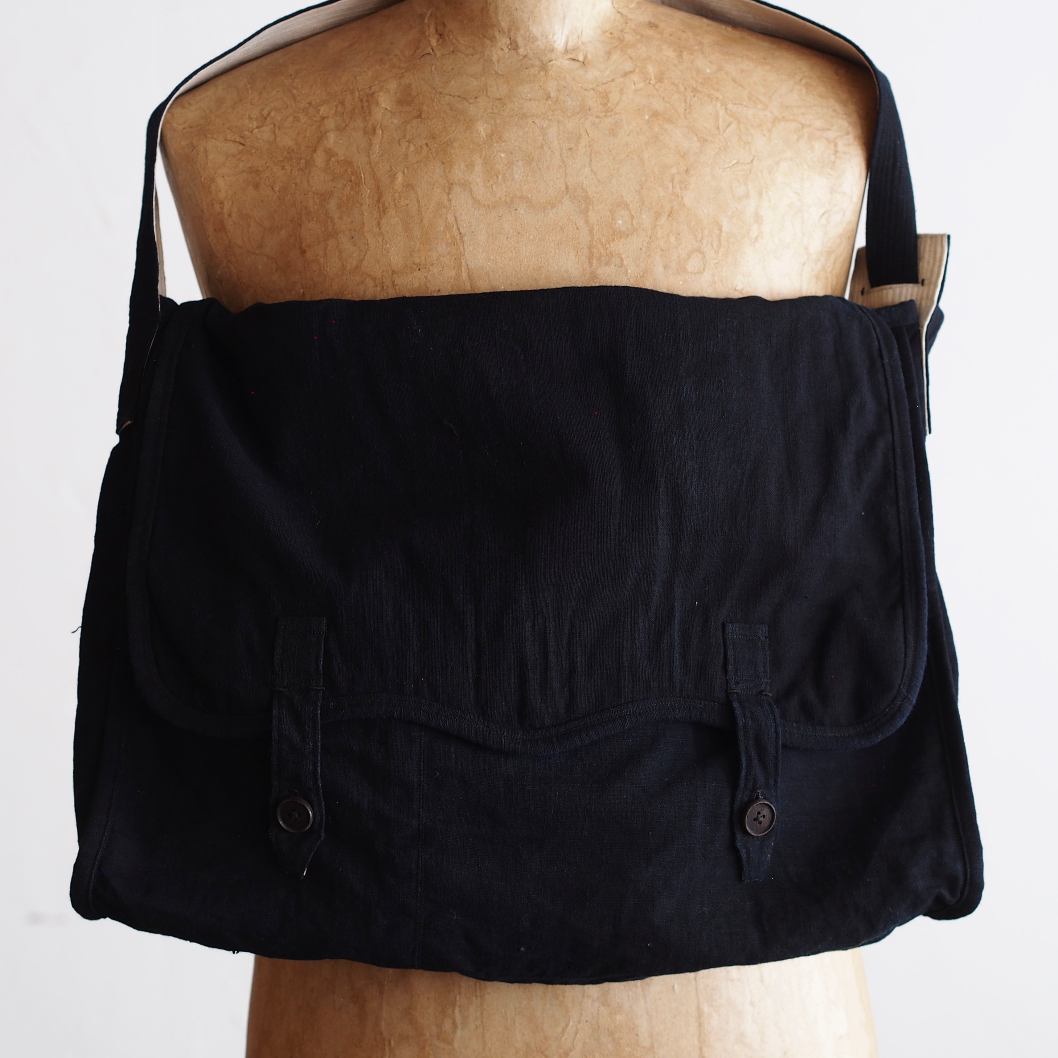 NORA BAG~type postman~japan old indigo cotton