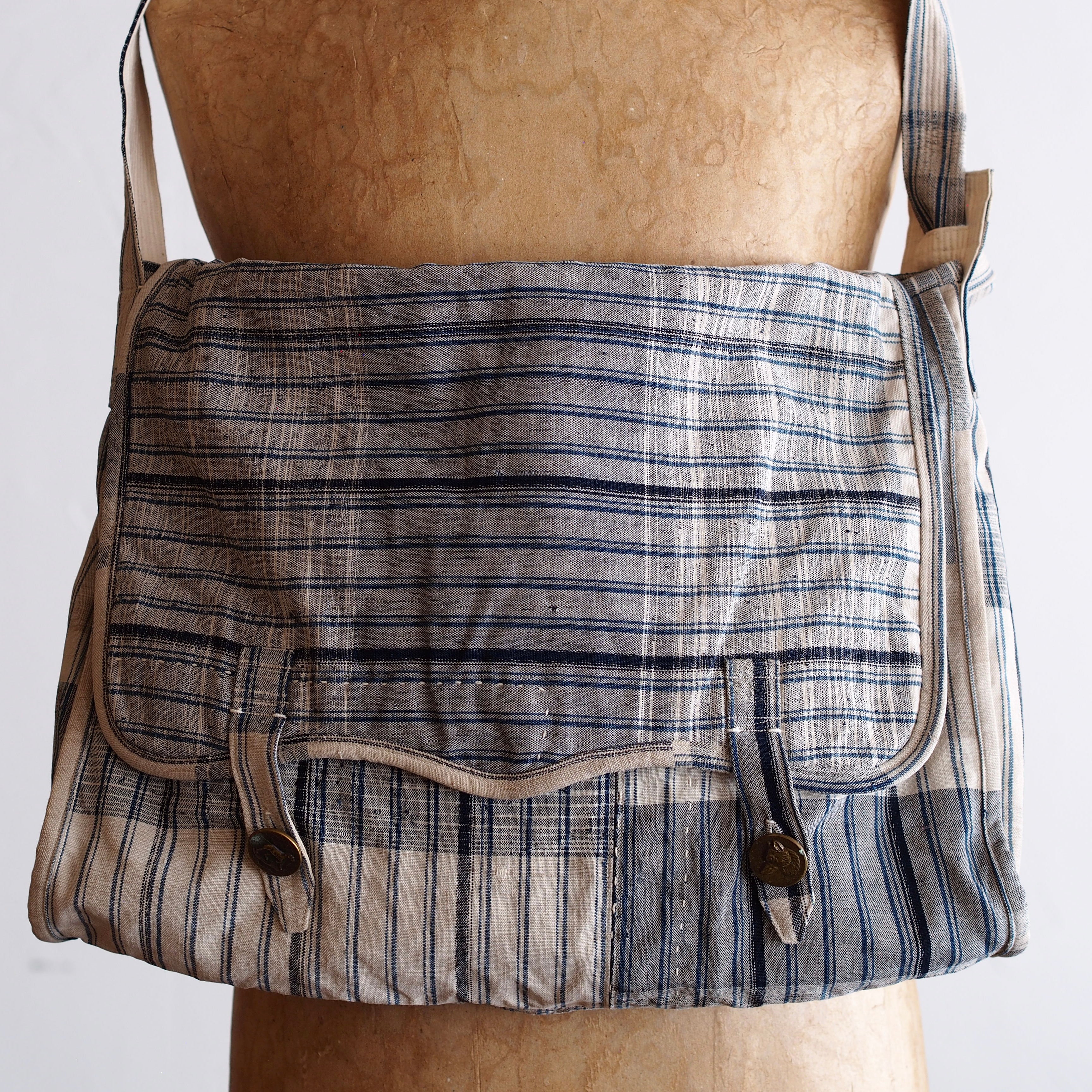 NORA BAG~type postman~japan old cotton fabric