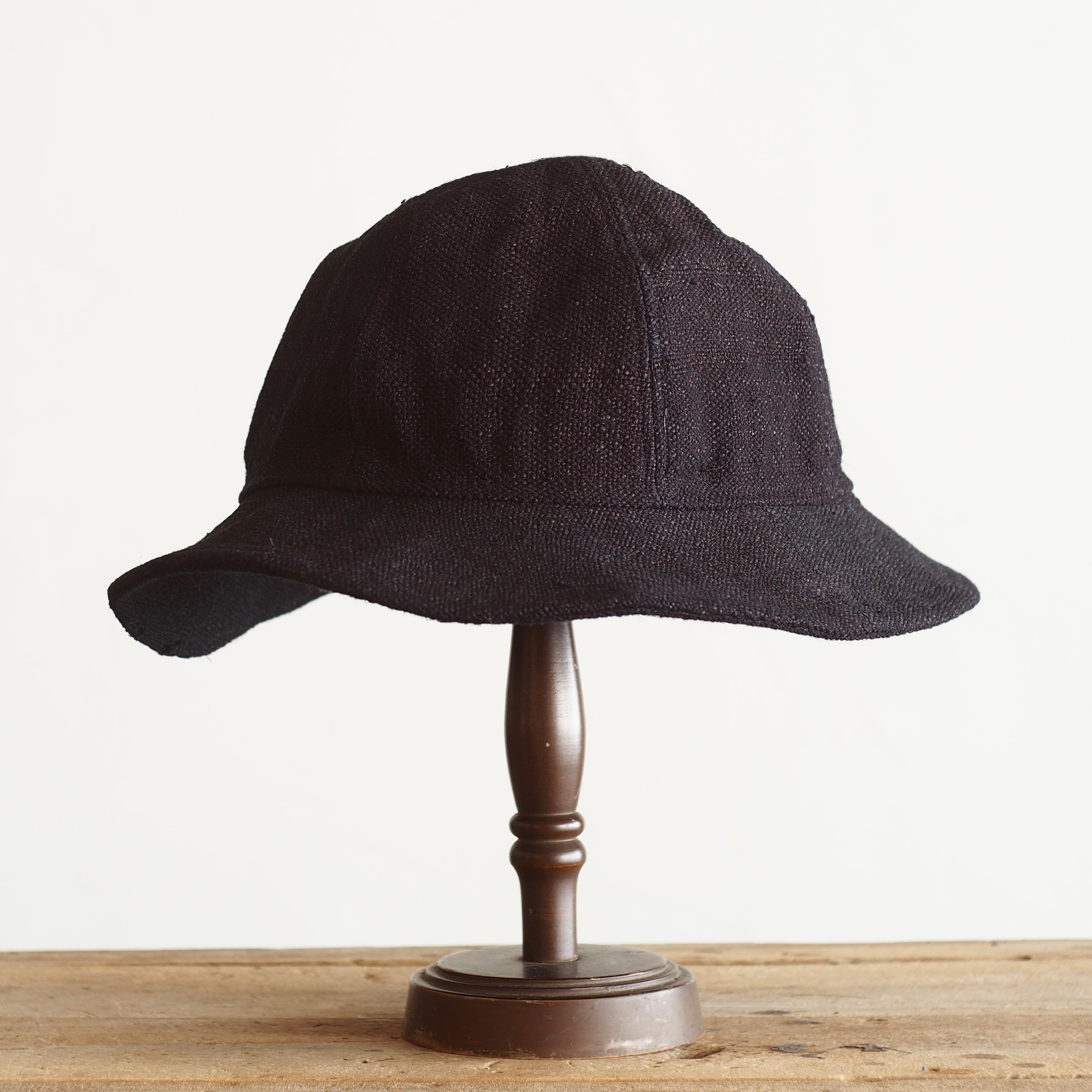 NORA HAT ~type 2nd~japan old indigo hemp fabric