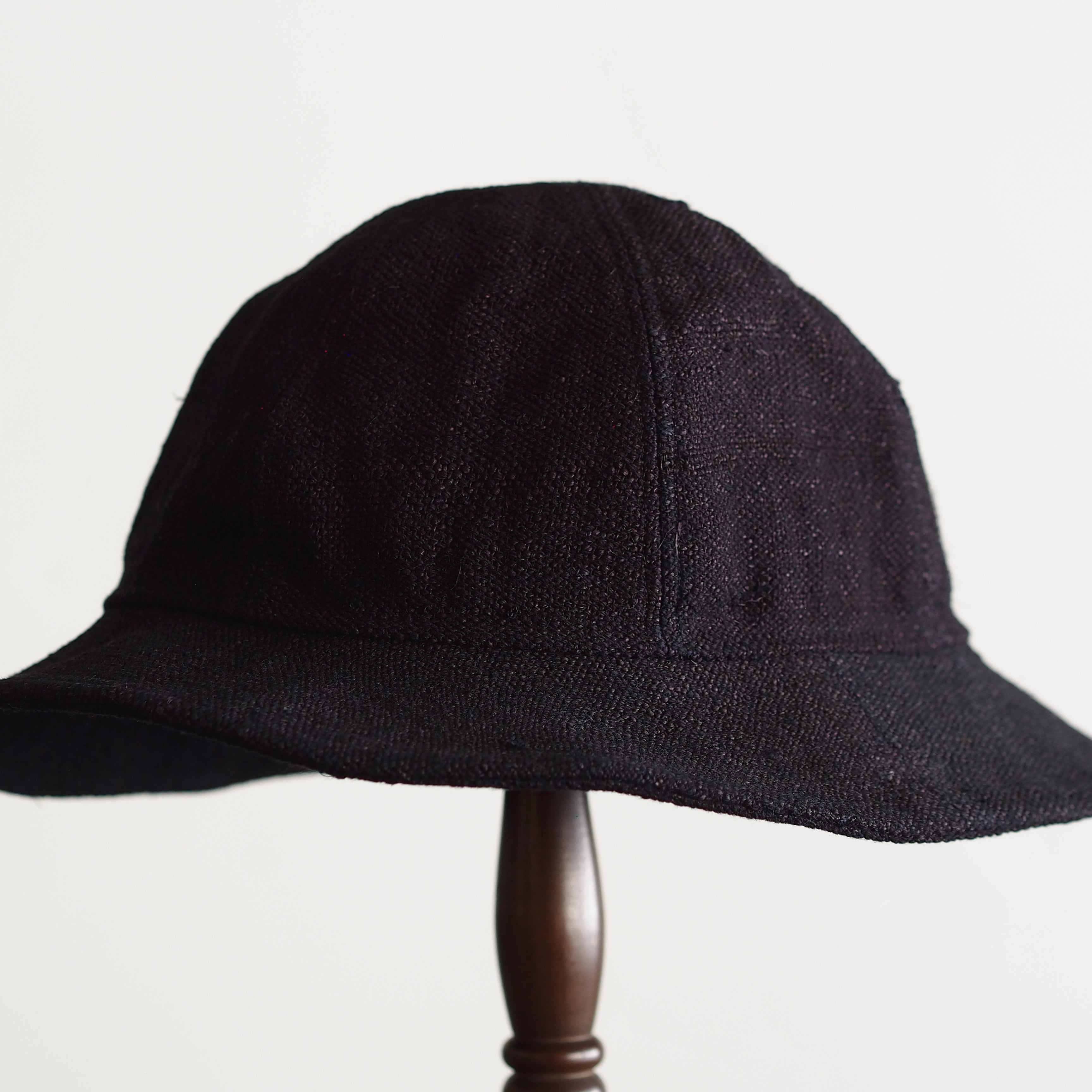 NORA HAT ~type 2nd~japan old indigo hemp fabric