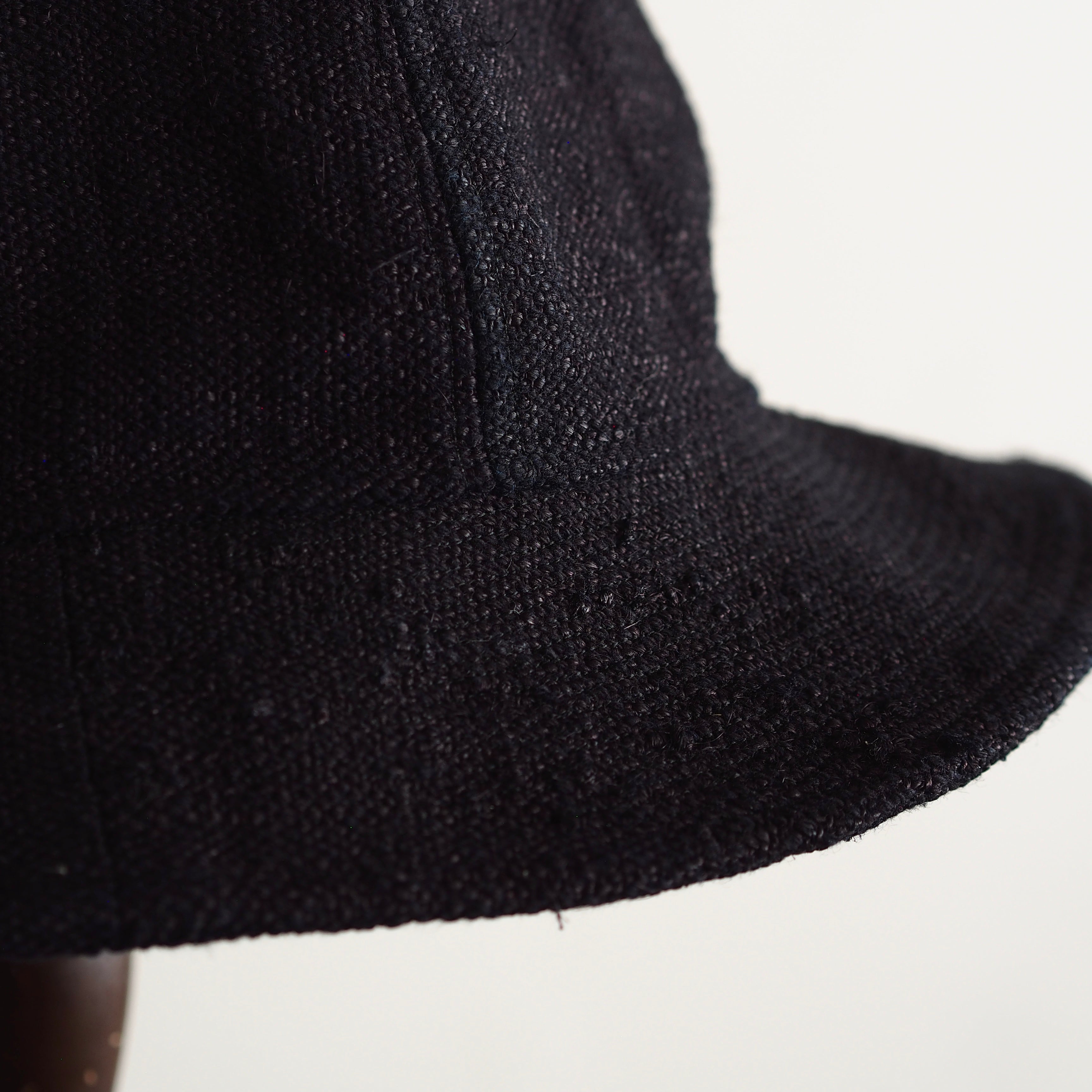 NORA HAT ~type 2nd~japan old indigo hemp fabric