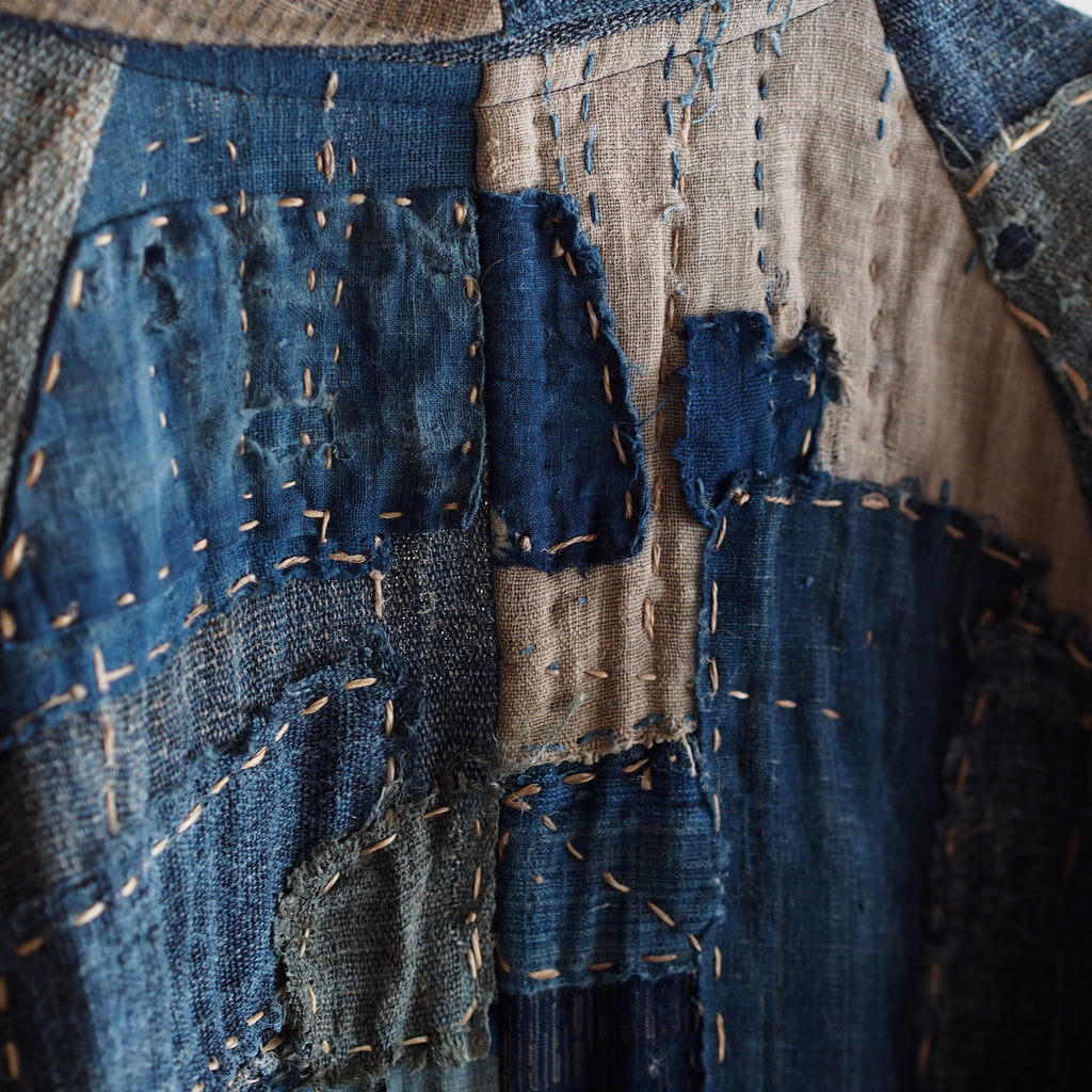 NORA JACKET~Japan old boro fabric~南部麻